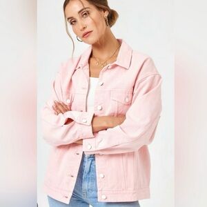 NWT L*Space Avery Jacket in Blosson Pink. Size S